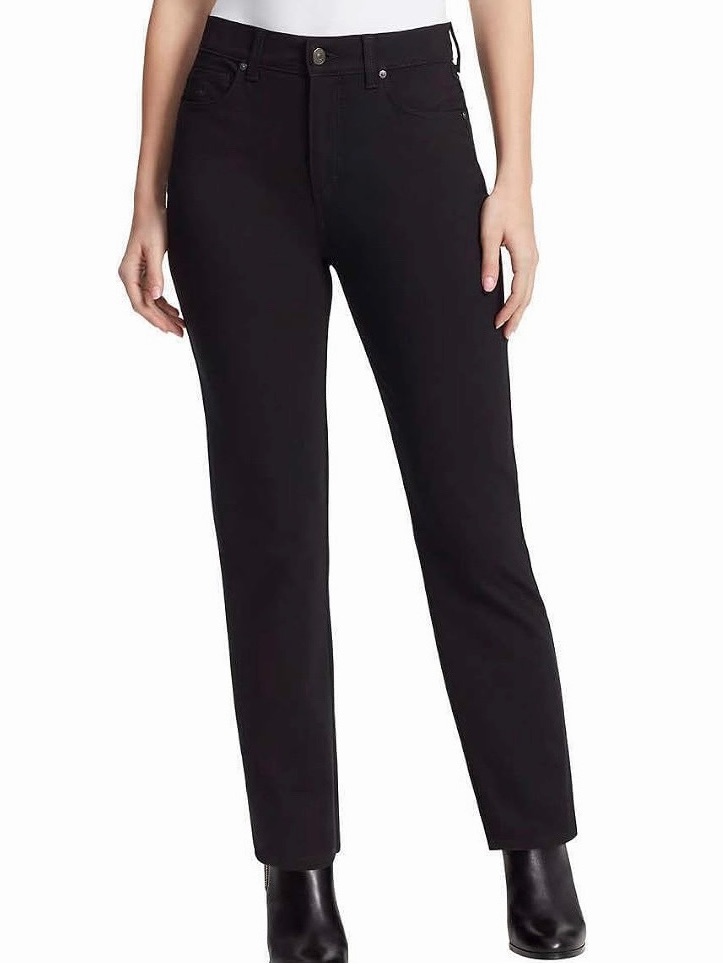 Gloria Vanderbilt Amanda Slim Knit Ponte Jeans